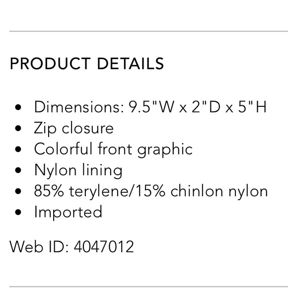 Stoney Clover Lane Pre-Sewn Small “SPF” Pouch - Picture 2 of 8